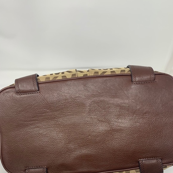 MK Michael Kors Canvas Leather Tote Bag (1 OF 2) - Picture 15 of 16